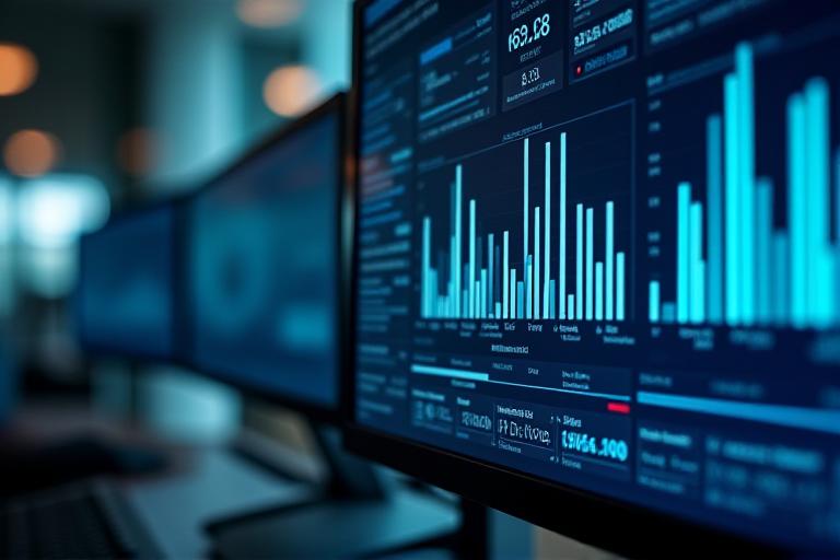 API Dashboard analytics interface