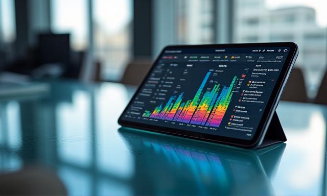 Financial and operational analytics dashboard